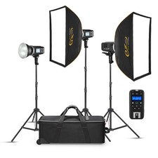 Flashpoint XPLOR 600 R2 HSS TTL Battery-Powered All-In-One Outdoor Flash 3-Ligh