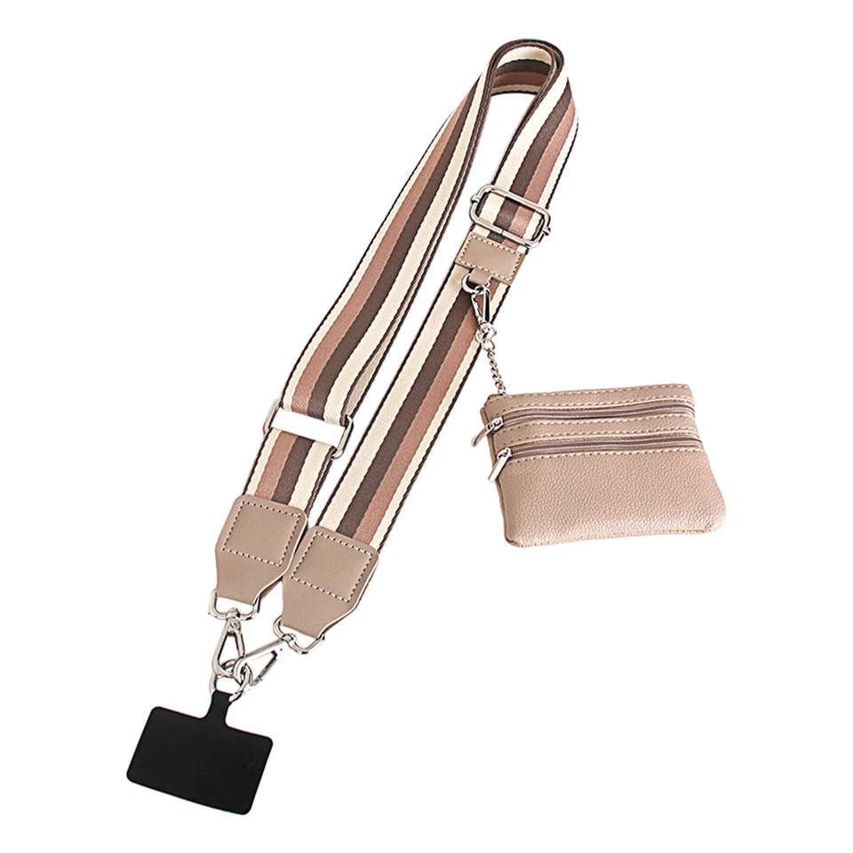 Handygurt mit Reißverschlusstasche, Handy-Umhängeband mit Reißverschluss und - Bild 3 von 4