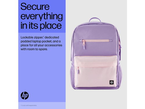 HP Campus Lavender Backpack - Afbeelding 9 van 10