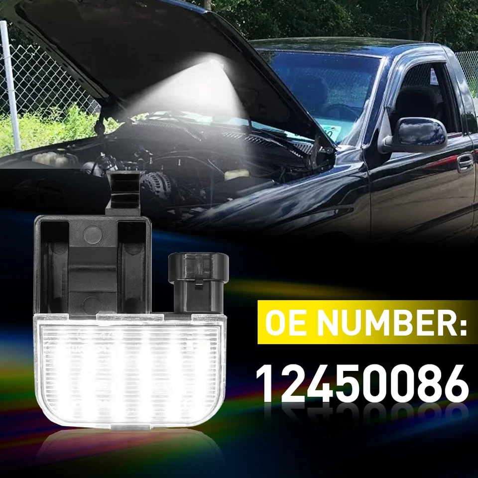 For Chevrolet Suburban 2500 Tahoe GMC Sierra 1500 LED Under Hood Light Foto 4 de 4