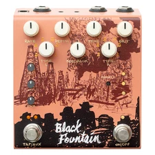 Old Blood Noise Endeavors Black Fountain Stereo Delay Pedal - Terracotta