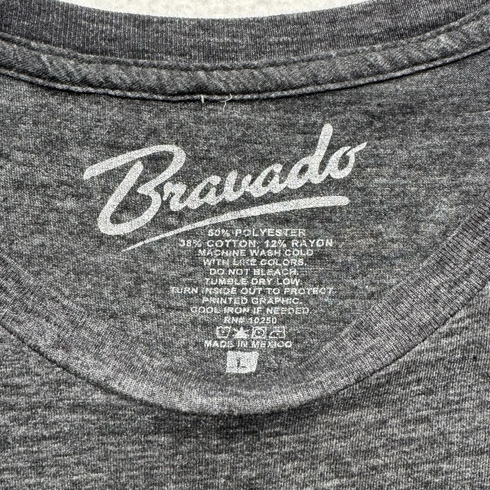 Camisa Metallica Para Hombre Grande Pushead Ride The Lightning Bravado De Colección Estilo Años 90 Foto 3 de 4