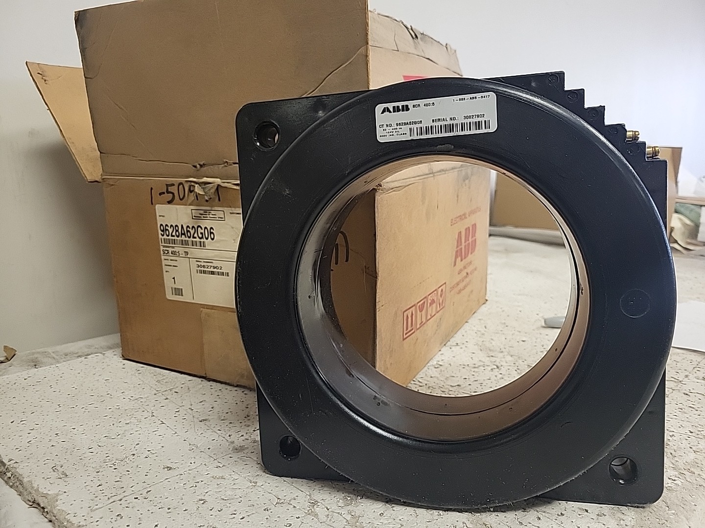 ABB 9628A62G06 SCR 400:5 - TP Current Transformer