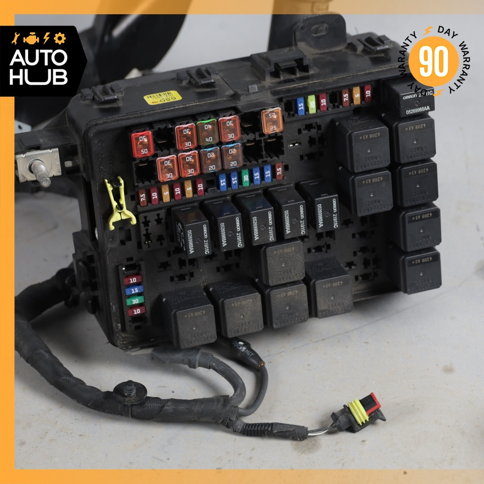 14-16 Maserati Ghibli M157 SQ4 Engine Bay Motor Wire Harness 06700086490 OEM 68k