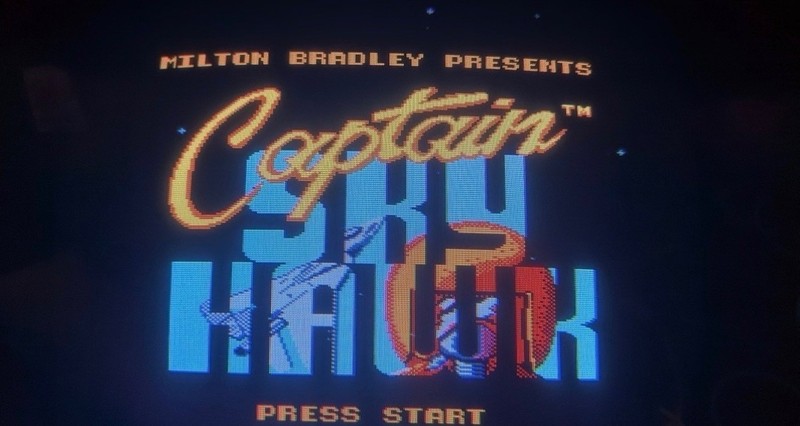 Captain Skyhawk PlayChoice 10 authentic PC board