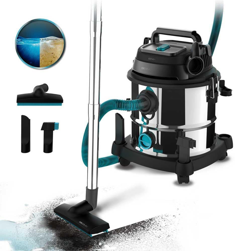 Bidone Aspiratutto Professionale Cecotec Conga Rockstar 1400W 20L