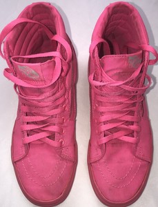 high top vans hot pink