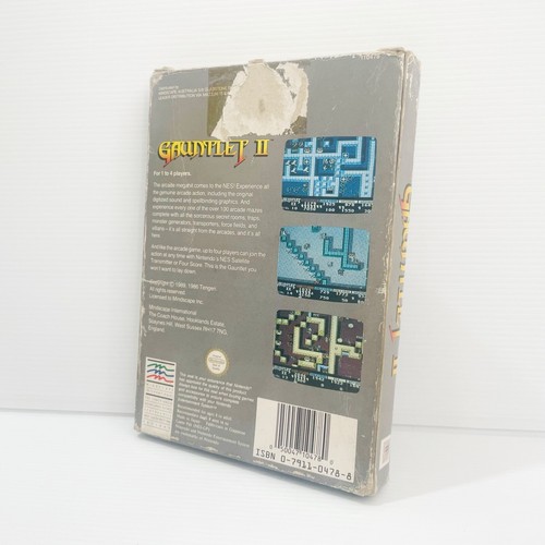 Gauntlet II 2 + Box - Nintendo NES - Tested & Working - Free Postage - Picture 3 of 9