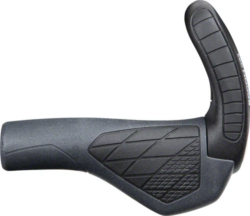 Ergon GS3 Grips Black And Gray Lock-On Small With Composite Bar Ends Included