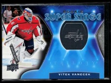 2020-21 UD Trilogy Rookie Super Stage #RSS-5 Vitek Vanecek RC
