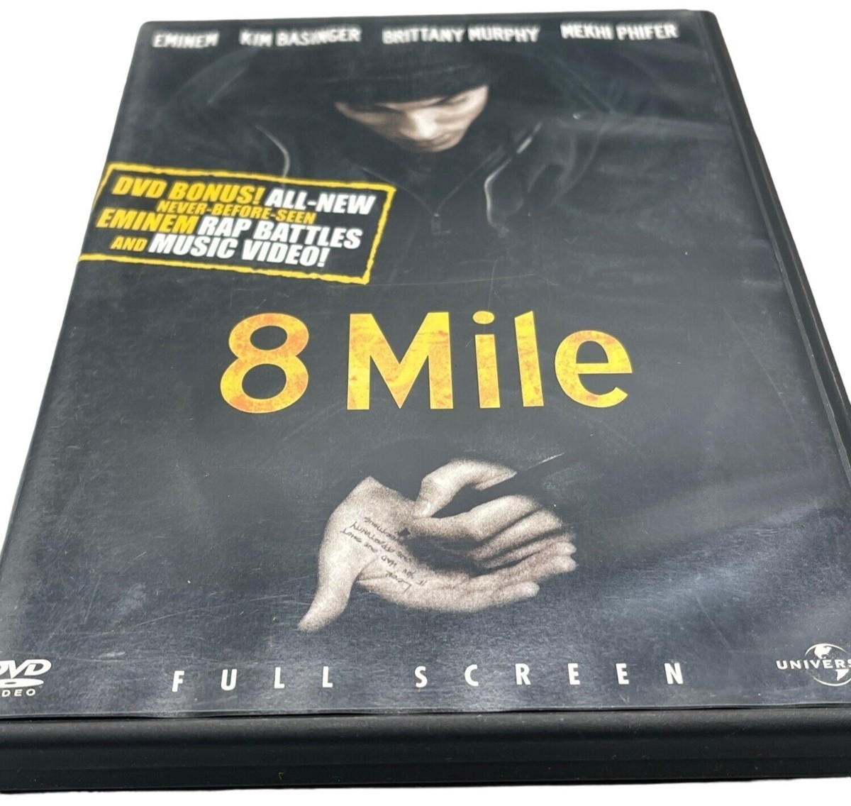 8 MILE DVD Copyright 2003 Universal Studio Rated R 111 mins