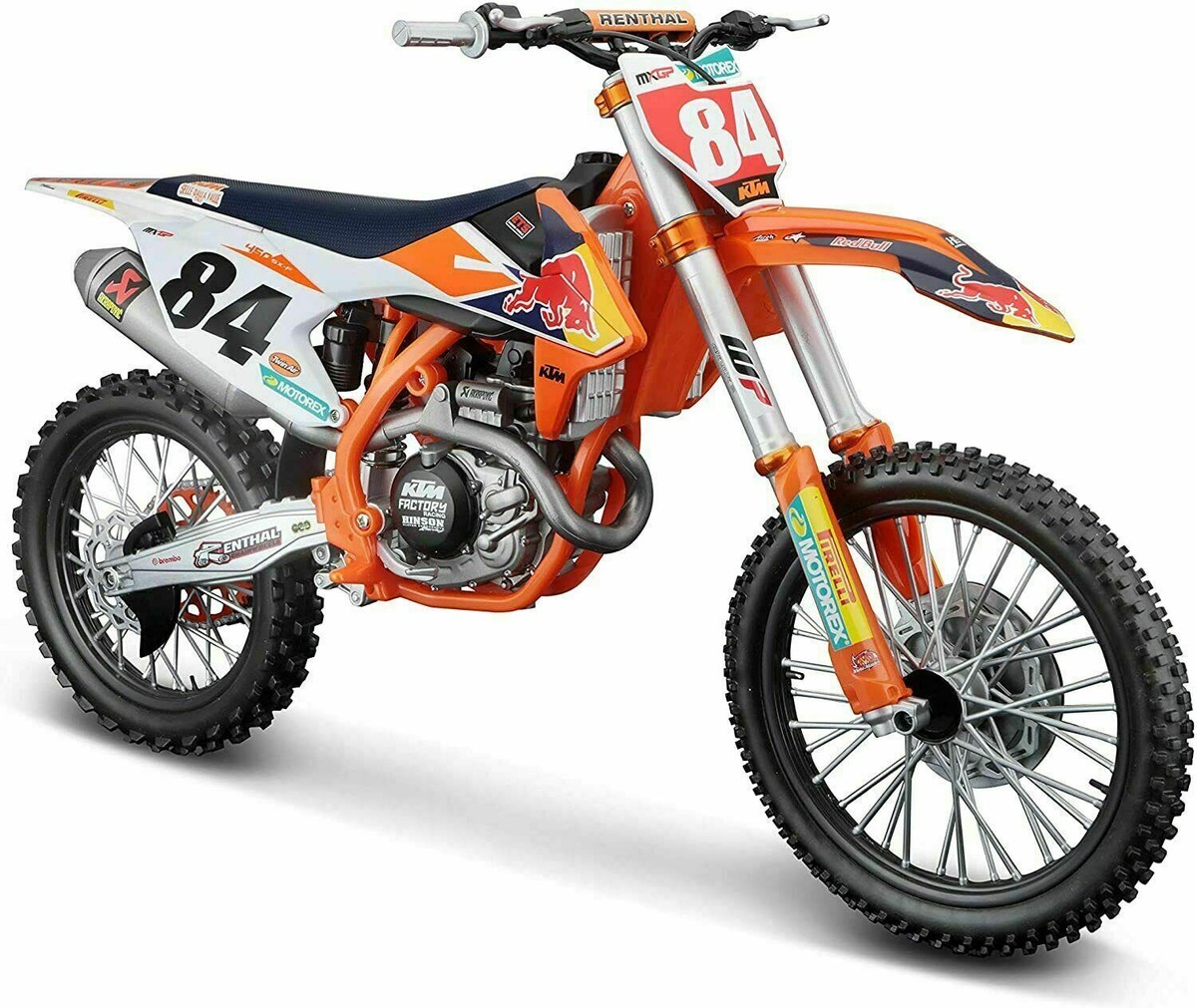 Jeffrey Herlings REDBULL KTM SXF 450 1:6 Die-Cast Motocross MX Toy