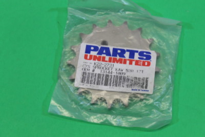 NEW PARTS UNLIMITED C7S SPROCKET KAWASAKI NINJA ZX 530 17T
