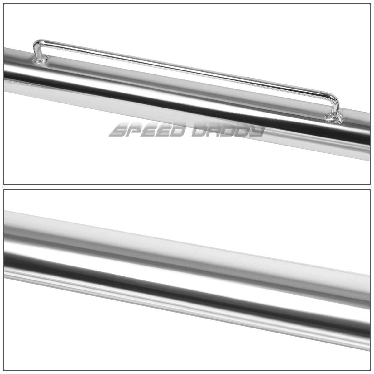 49" STAINLESS STEEL RACING SAFETY SEAT BELT CHASSIS ROLL HARNESS BAR ROD CHROME