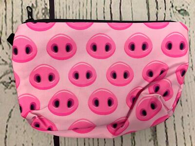 Pigs Noses Pink Cosmetic Bag Cosmetic Case Toiletry Bag Travel Case Makeup