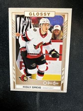 23-24 UD Series 1 Hockey O-Pee-Chee Glossy Rookies R-4 Ridly Greig