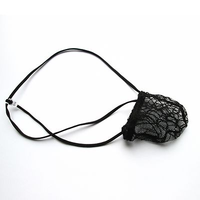 K142  A SEXY MEN STRING POSING POUCH Thong C-thru Spider Net