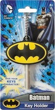 *NEW* DC Comics: Batman Logo Soft Touch PVC Key Holder by Monogram