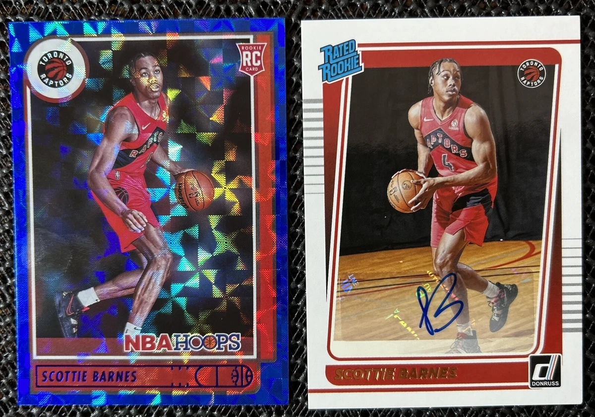 Scottie Barnes 2022 Donruss Rated Rookie Auto NBA Hoops Tmall Asia