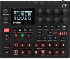 Elektron Syntakt 12-voice Drum Computer and S...