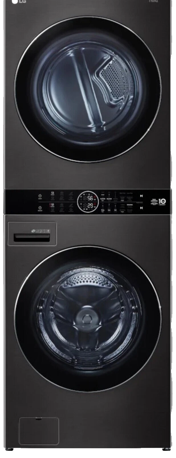 LG Black Washing Machines