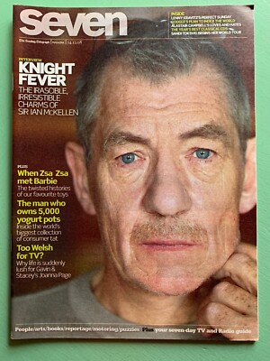 SEVEN Dec-2008 IAN McKELLEN Joanna Page Lenny Kravitz Robson Green David Tennant