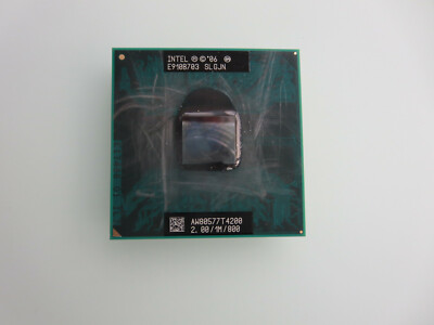Intel Pentium P4 D 925 SL9D9T4200 2.0GHz Sockel P 800MHz Laptop CPU SLGJN