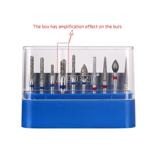 AZDENT Dental FG Diamond Burs Composite/Polishing Kit for High Speed Handpiece - Picture 88 of 129