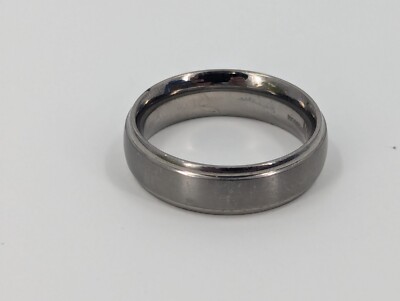Triton Titanium Wedding Ring 6mm Size Round Hypoallergenic