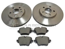 2 dischi e pastiglie freno anteriori per BMW Serie 2 F44 218d 218i 220d 2014-2023