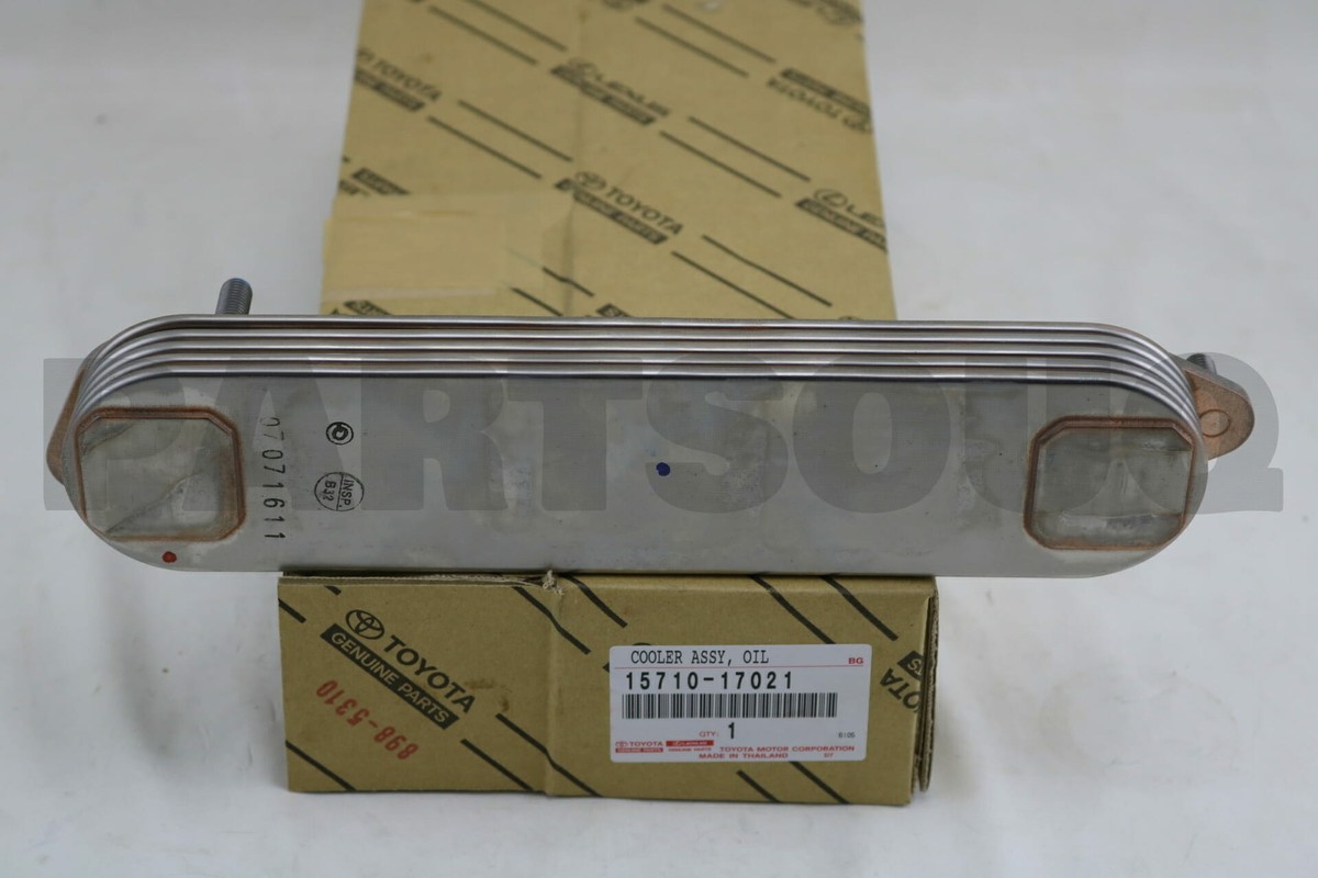 1571017021 Genuine Toyota COOLER ASSY, OIL 15710-17021 | eBay