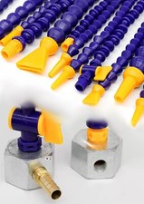 1/4 3/8 Flexible Plastic Water Oil Coolant Pipe Hose For Lathe Milling CNC Air