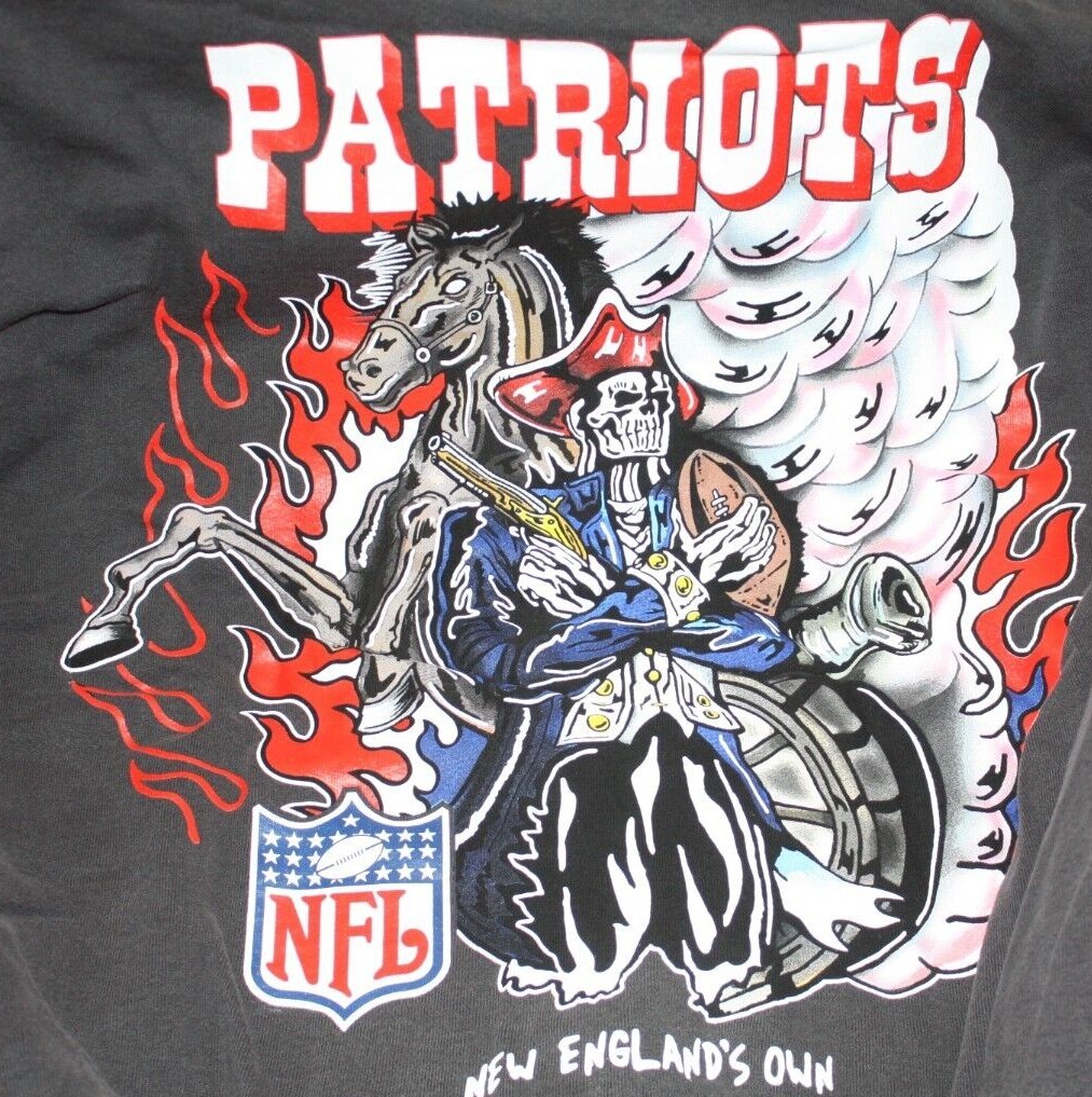 Warren Lotas Mitchell Ness Patriots Hoodie XL | eBay