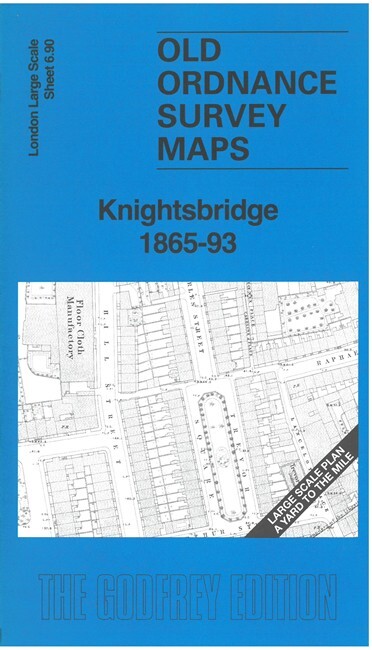 Knightsbridge 1865-93  London Large Scale Sheet 6.90 by Pamela Taylor