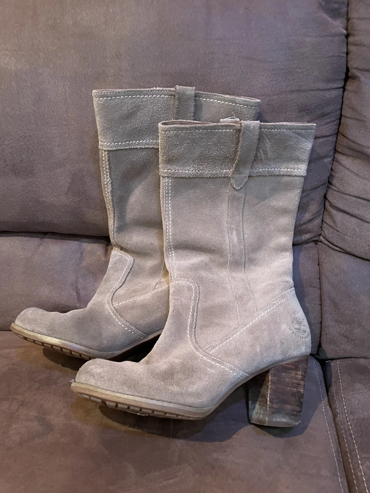 Timberland linea donna stivali in pelle scamosciata taglia 7