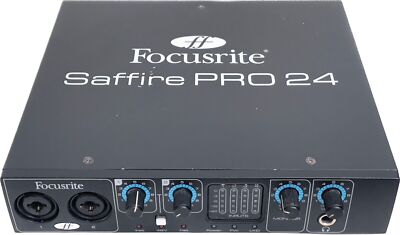 Focusrite Saffire PRO 24 DSP Effects FireWire 400 Audio