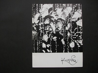 KUPKA ARTIST PAINTER GOUACHES GIMPEL FILS GALLERY CATALOGUE & ARTICLE 1964