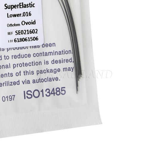 Sale Ortho NITI Arch Wire/Stainless/NITI Rectangular Arch Wire Full Sizes - Afbeelding 66 van 176