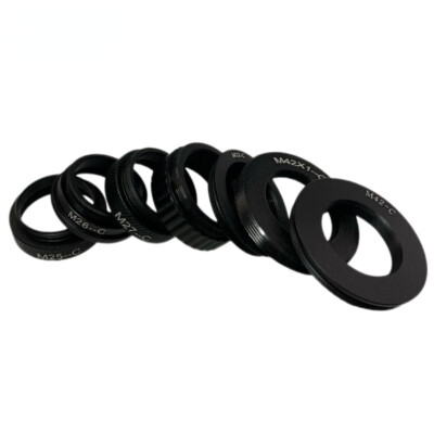 1PC M25 M26 M27 M31 M32 M42 to C-mount 25.4mm CCD Camera Adaptor Rings 