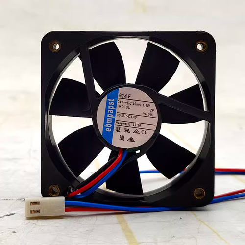 1 PCS Inverter Fan 614F DC 24V 1.1W 6025 6CM 2 pin equipment cooling fan - Picture 1 of 3