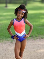 Glory in the USA Leotard Gymnastics/Dance Leotard