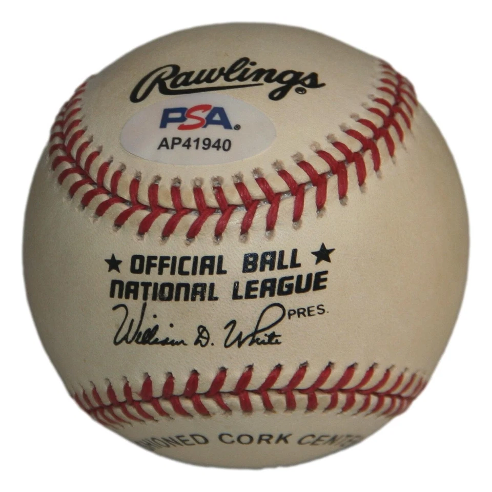 Steve Carlton Autographed Official National League Baseball PSA/DNA Phillies - Image 3 of 3