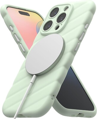 Ringke Macaron Silikon Magnet [kompatibel mit MagSafe] für iPhone 16 Pro Cas