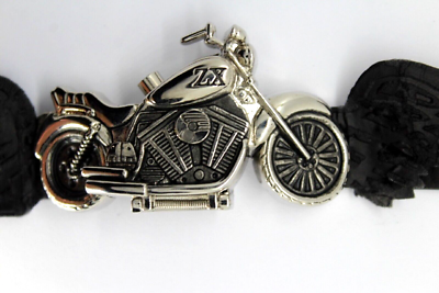 Montre Dame Harley-Davidson Par ZZYZX Quartz - Boîtier Acier, Bracelet Noir, Neuve