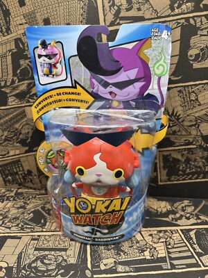 YO-KAI WATCH CONVERTING JIBANYAN ACTION FIGURE CONVERTS TO BADDINYAN MOSC 2015