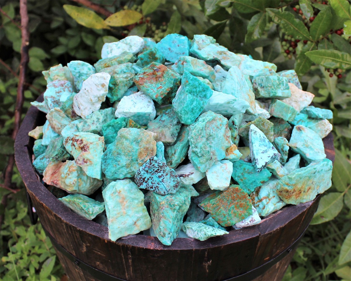 LARGE Turquoise Rough Natural Stones (2-4