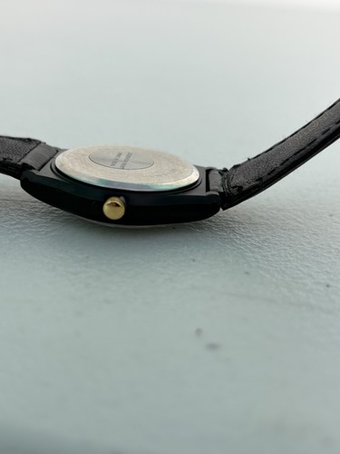 Vintage Energizer Bunny Promotional Quartz Watch Leather Band Tested & Working - Imagen 13 de 19
