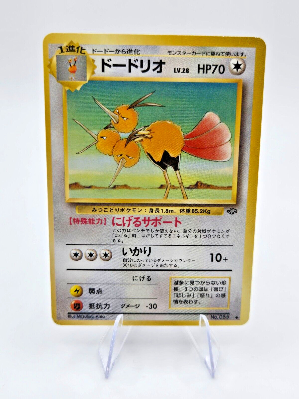 Pokemon - Dodrio (Japanese) - Jungle 085 - Uncommon - NM