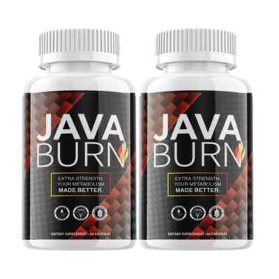 Java Burn Powerful Formula, Java Burn Now in Pills -60 Capsule Pack of 2.