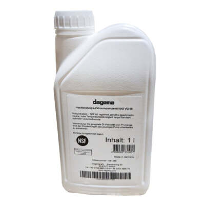 Vakuumpumpenöl ISO VG68 1Liter für Pumpen bis 40 - 100 cbm